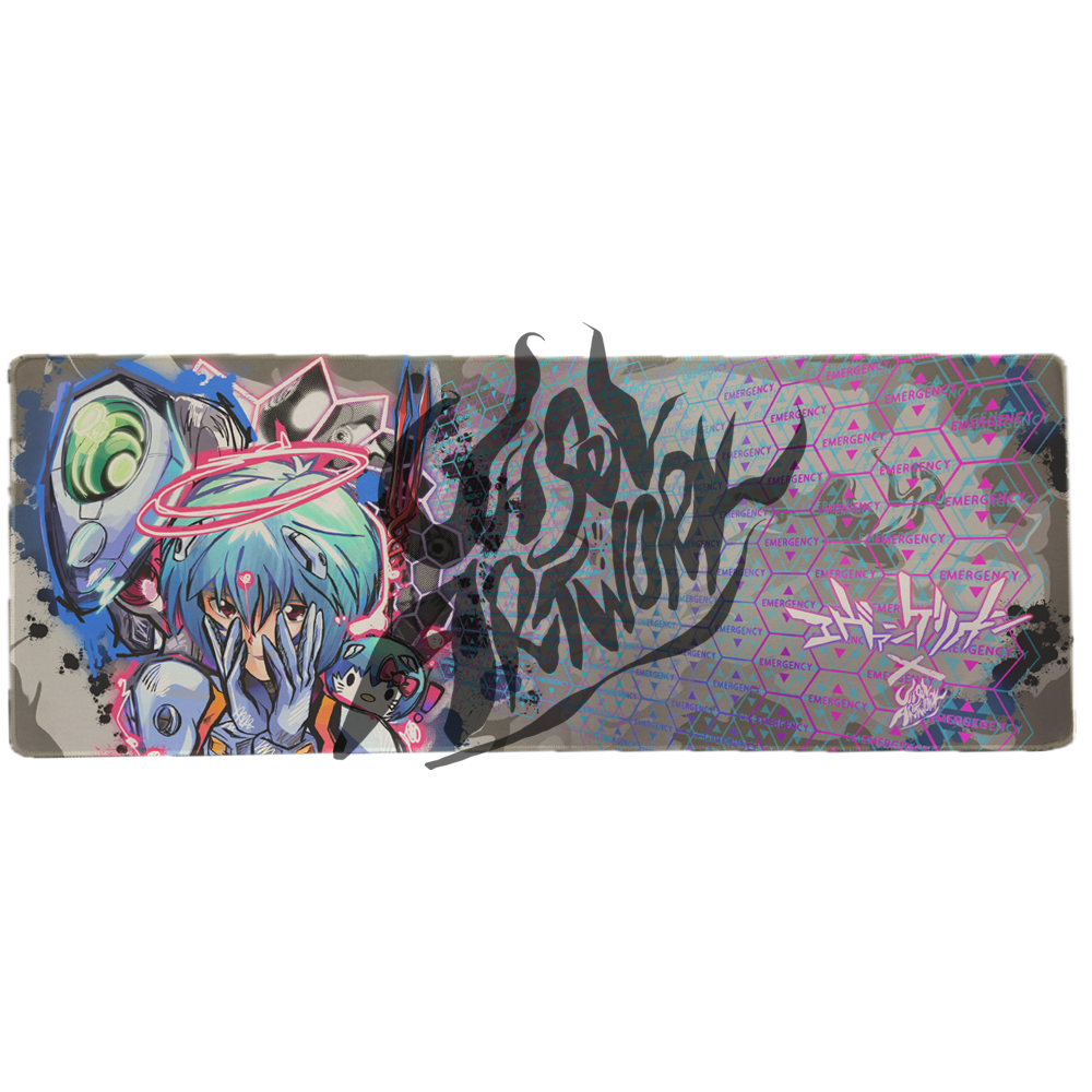 MOUSEPAD REI AYANAMI EVANGELION Uhsel Artwork