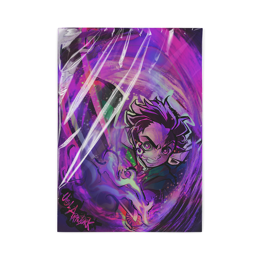 PRINT TANJIRO MORADO KIMETSU NO YAIBA