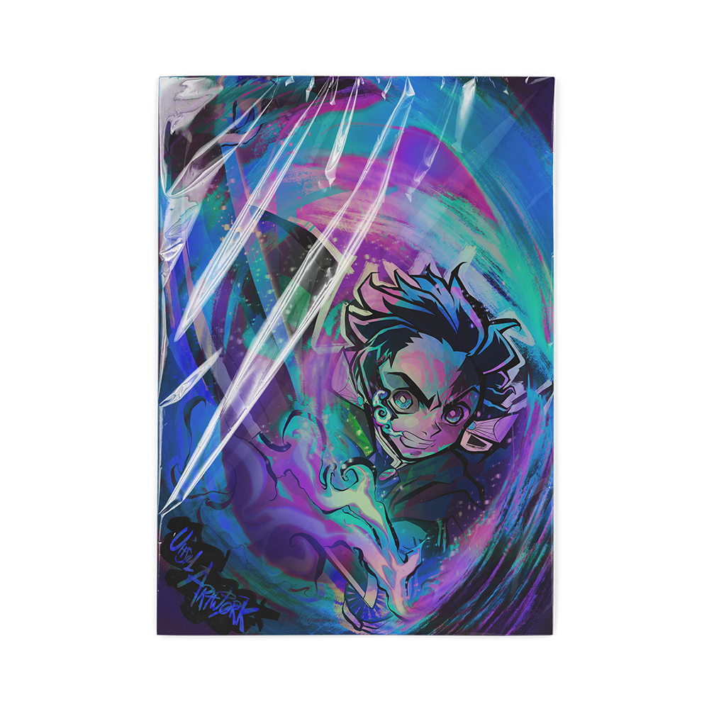 PRINT TANJIRO AZUL KIMETSU NO YAIBA